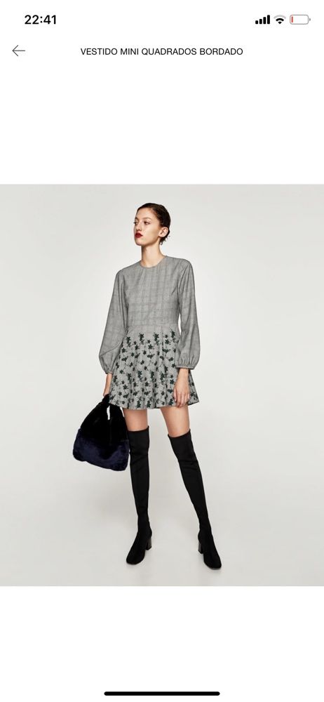 Vestido ZARA M novo
