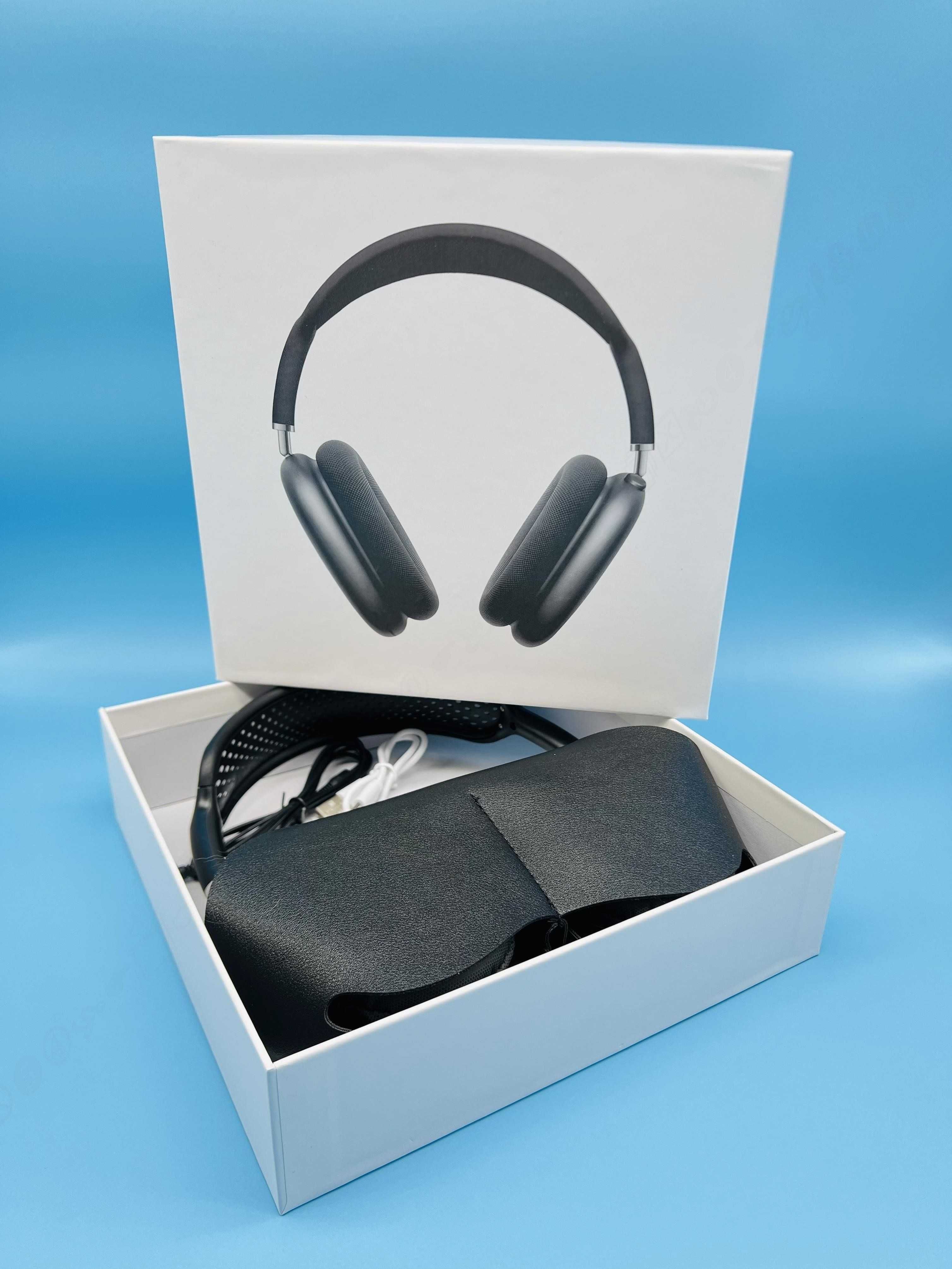 AirPods Max Black Lux наушники 1в1 без шумоподавления