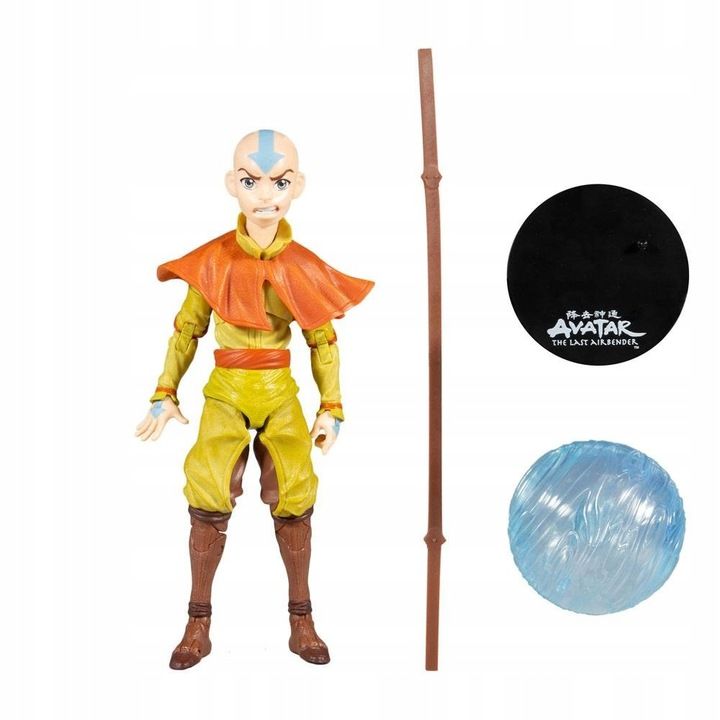 Avatar Aang Duża Figurka 16 Cm Oryginalna Awatar Ostatni Władca Wiatru