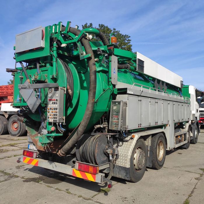 Scania R480  wuko ADR do czyszczenia kanałów 16000L