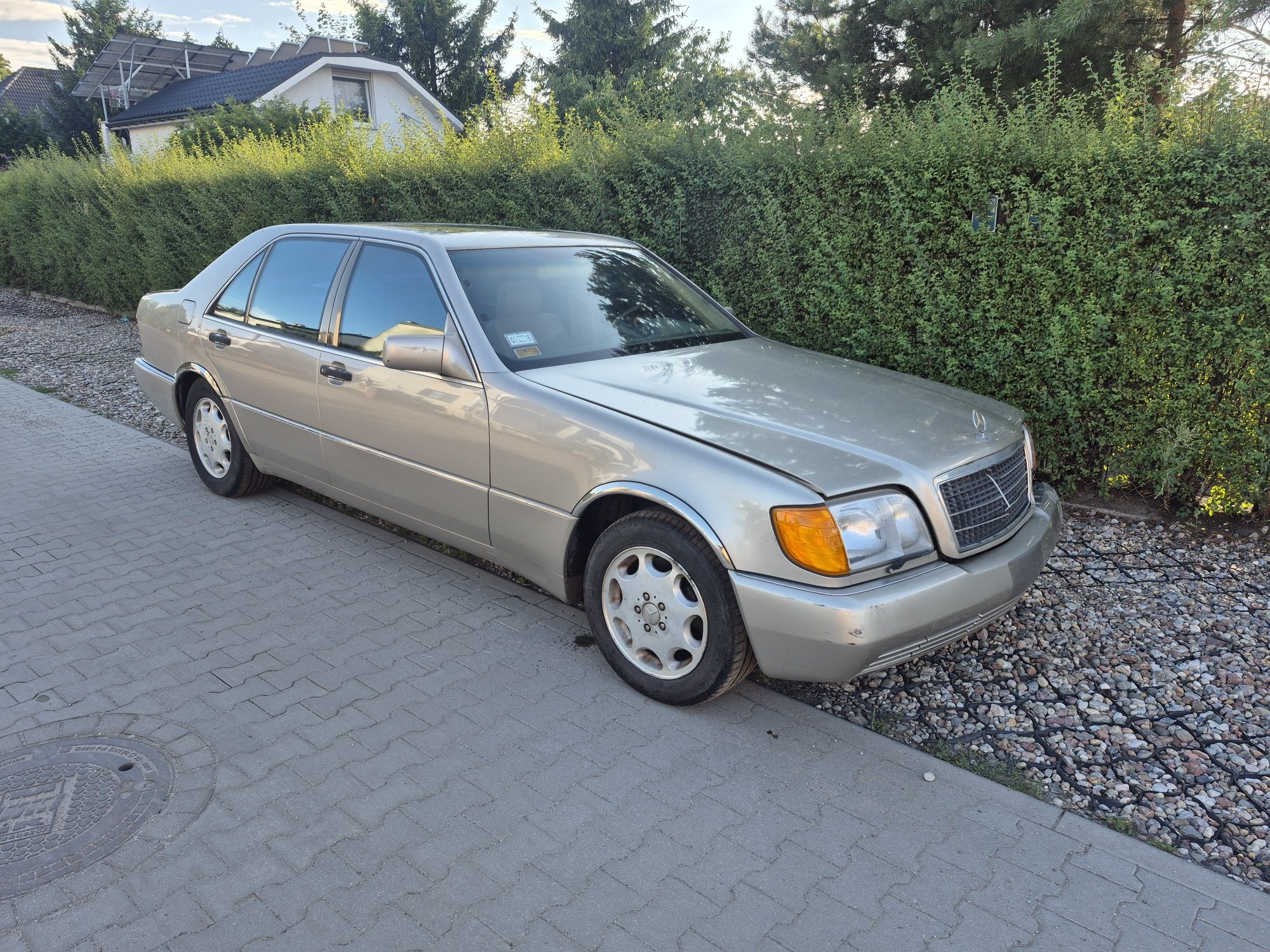 Mercedes 400sel w140 locha gold edition 79.000mil dociągi