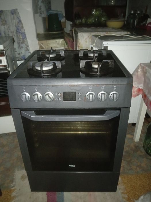 Плита газова духовка електро