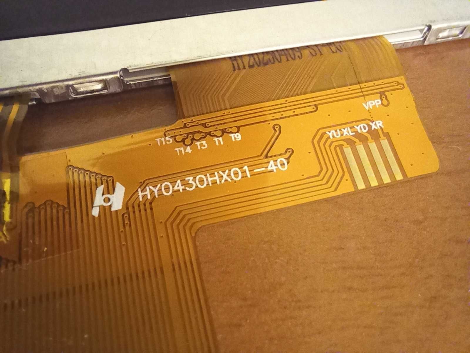 Nowy wyświetlacz LCD TFT 4,3" 480x272