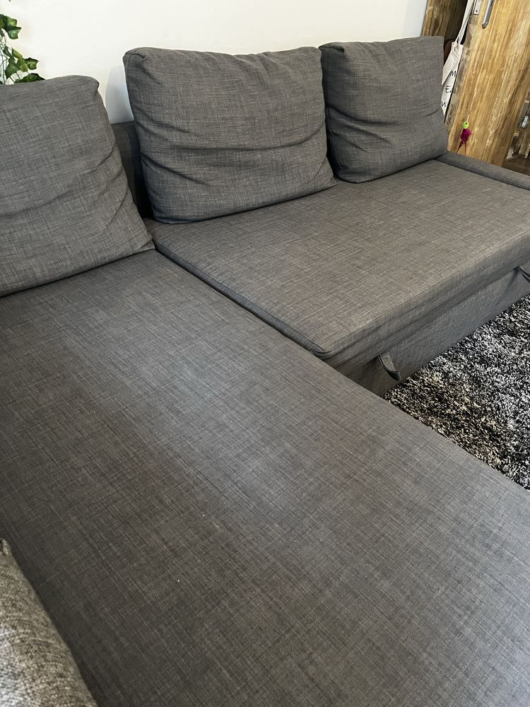 Sofá Cama com chaise longue ikea FRIHETEN