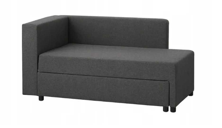 IKEA BYGGET Łóżko pojedyncze 91x149 Ciemnoszary