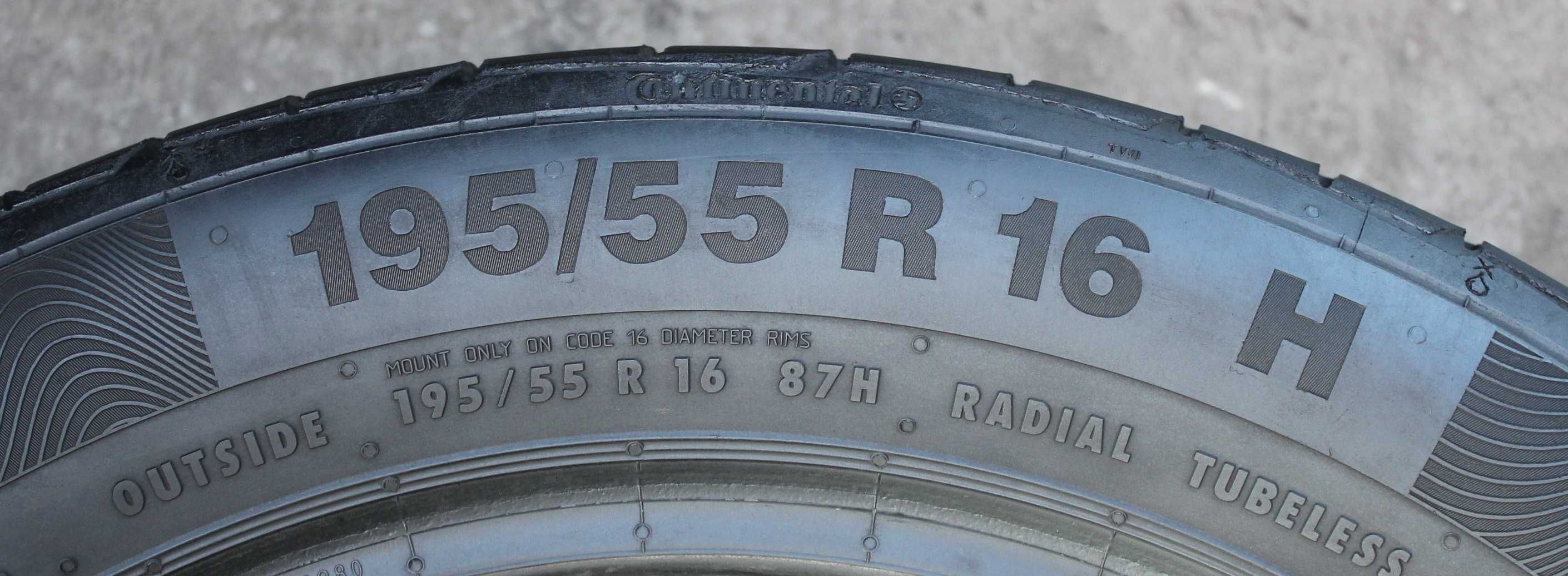 Літні шини, літня резина 195/55/R16 Continental Premium Contact 5
