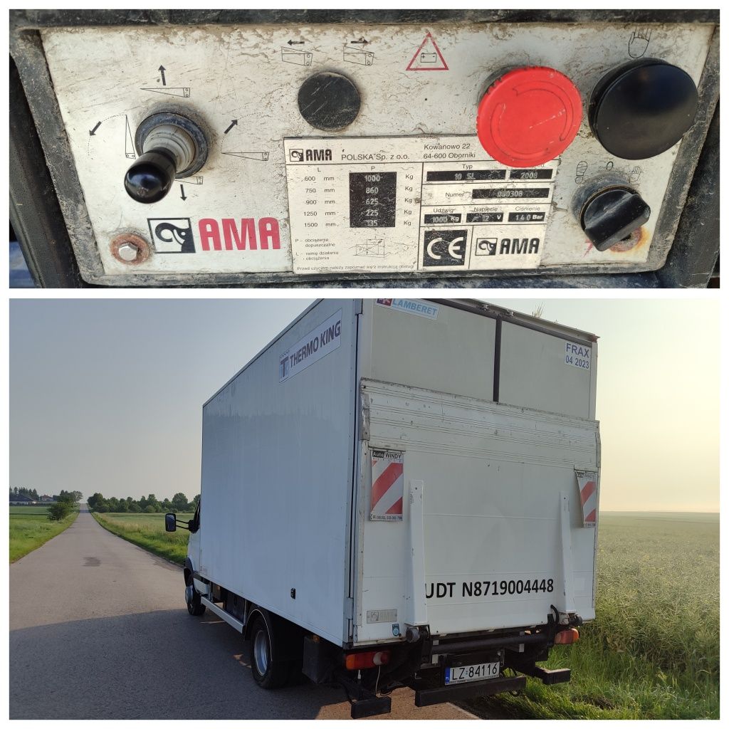 Renault Mascott 3.0 Winda,Chłodnia thermo king