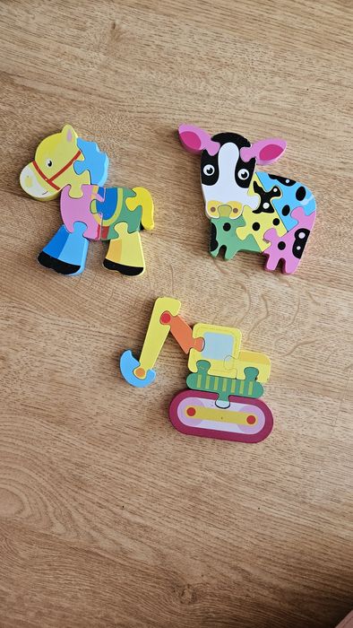 Пазлы деревянные