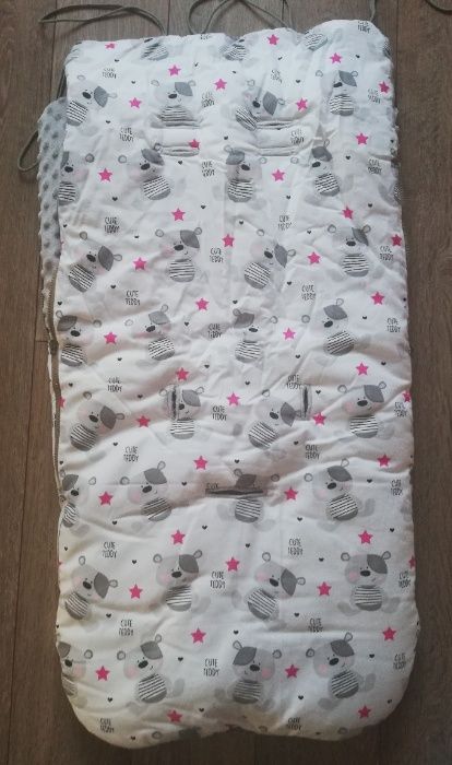 Śpiwór do wózka zimowy minky 50/100 cm