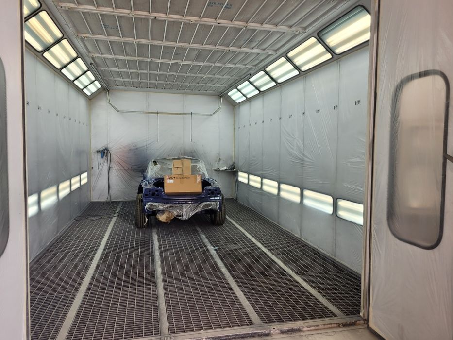 Secção de pintura auto completa