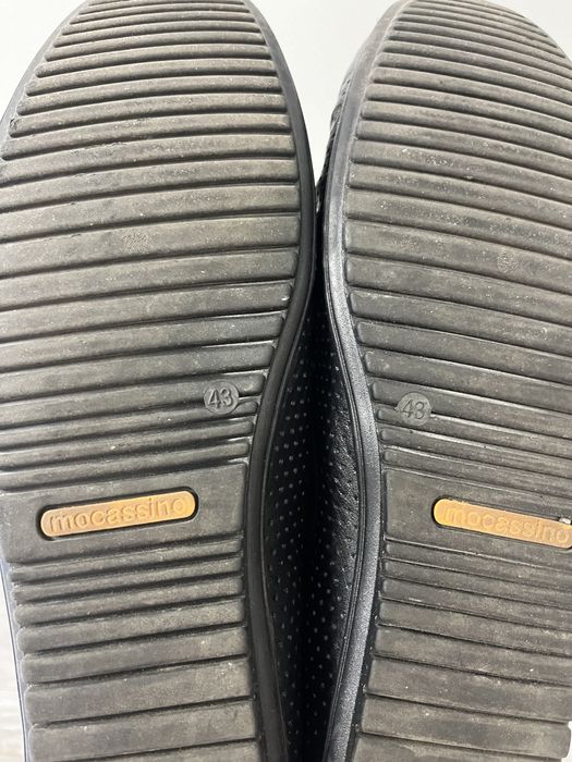 Мокасини шкіряні 43р
