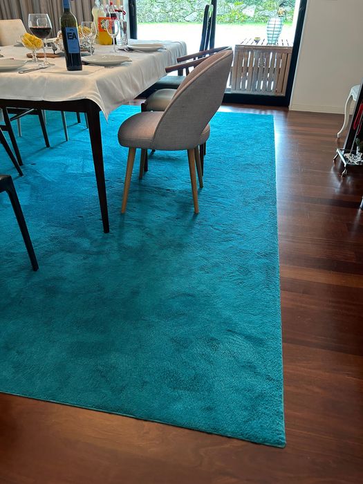 Carpete azul 3x370cm