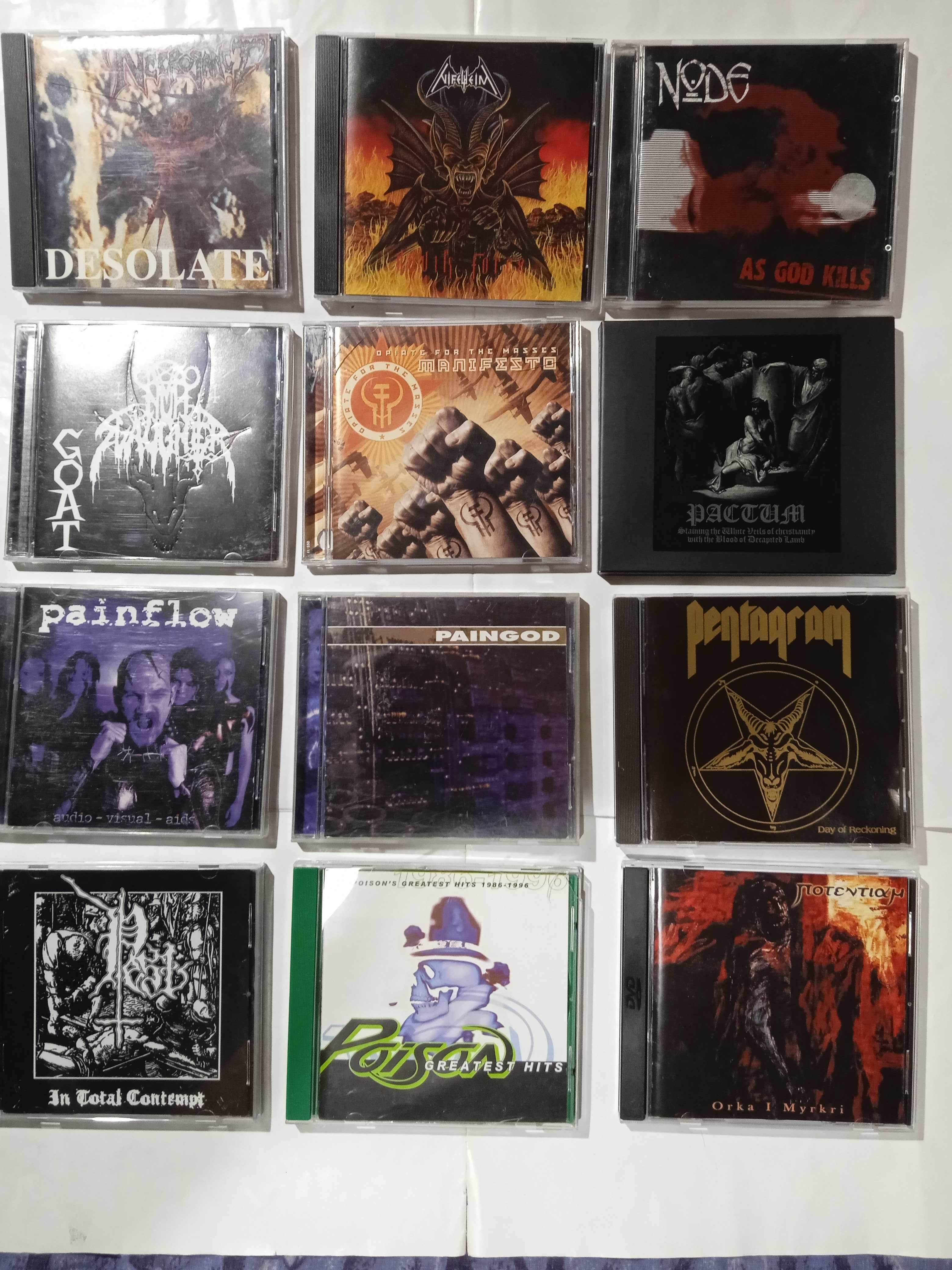 Продам фірмові CD Necrosanct, Nifelheim, Pentagram, Sacred Reich