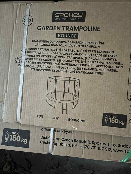 Nowa trampolina Spokey 3,05 m