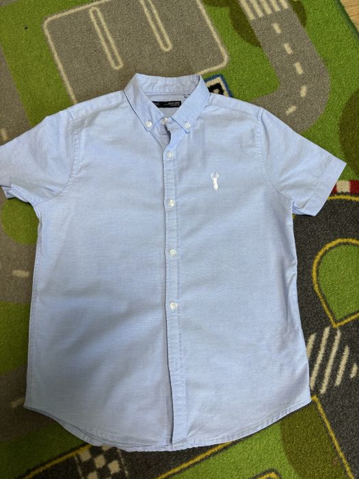 Рубашка короткий рукав теніска некст Next 8 р 128 см