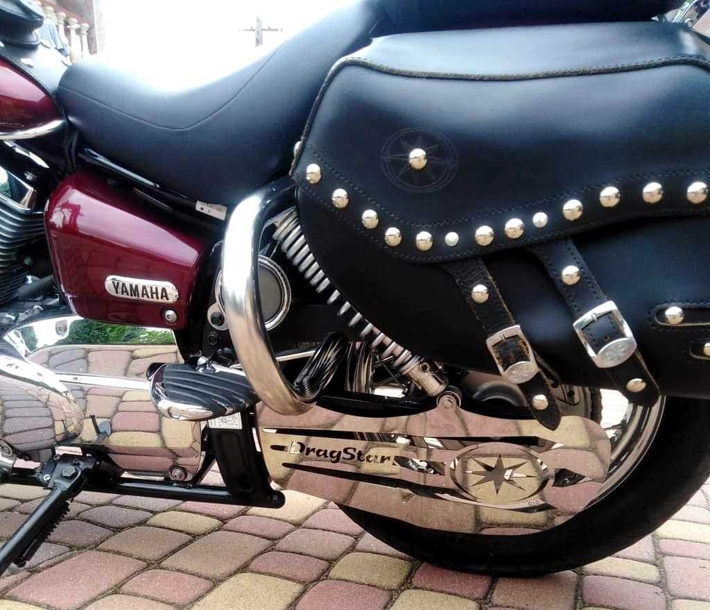 Osłona łańcucha do motocykla Yamaha Drag Star Dragstar 125