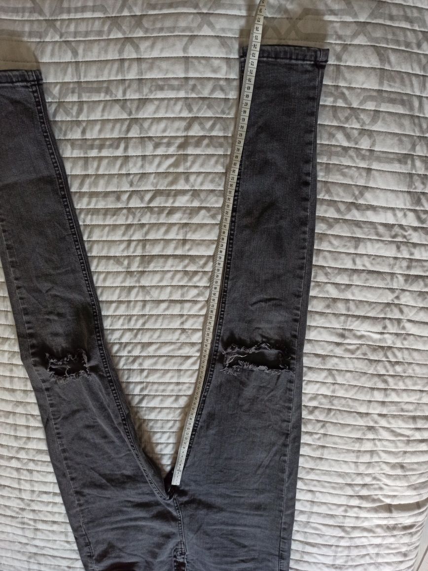 Spodnie Hera London L34 szare unisex dlugie rurki