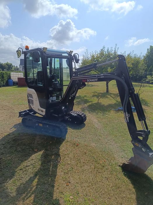 Schaeff Minikoparka SV 18  Pierwszy właściciel, stan idealny, nowy akumulator
