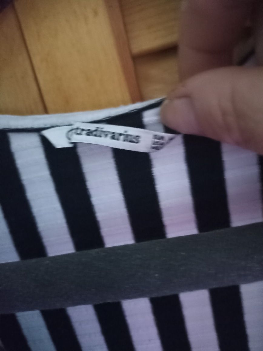 Stradivarius kombinezon prążek pasy S m