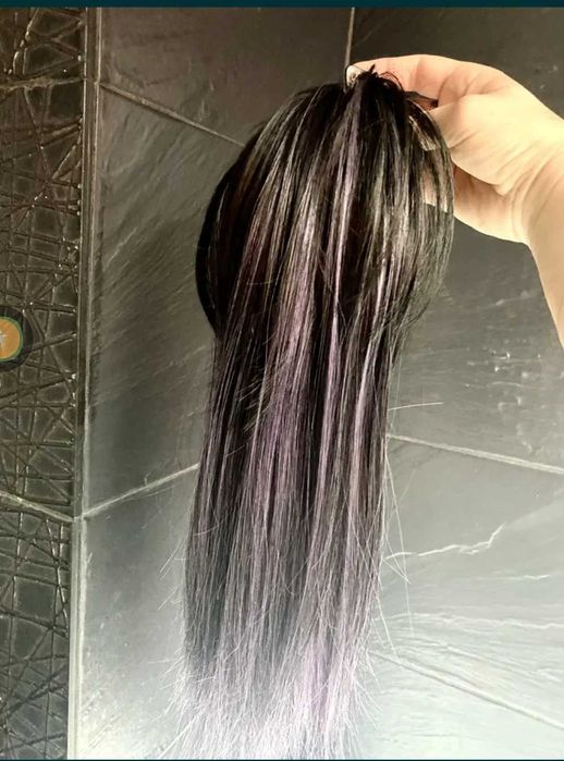 Nowe Włosy na spince - Doczepiana kitka