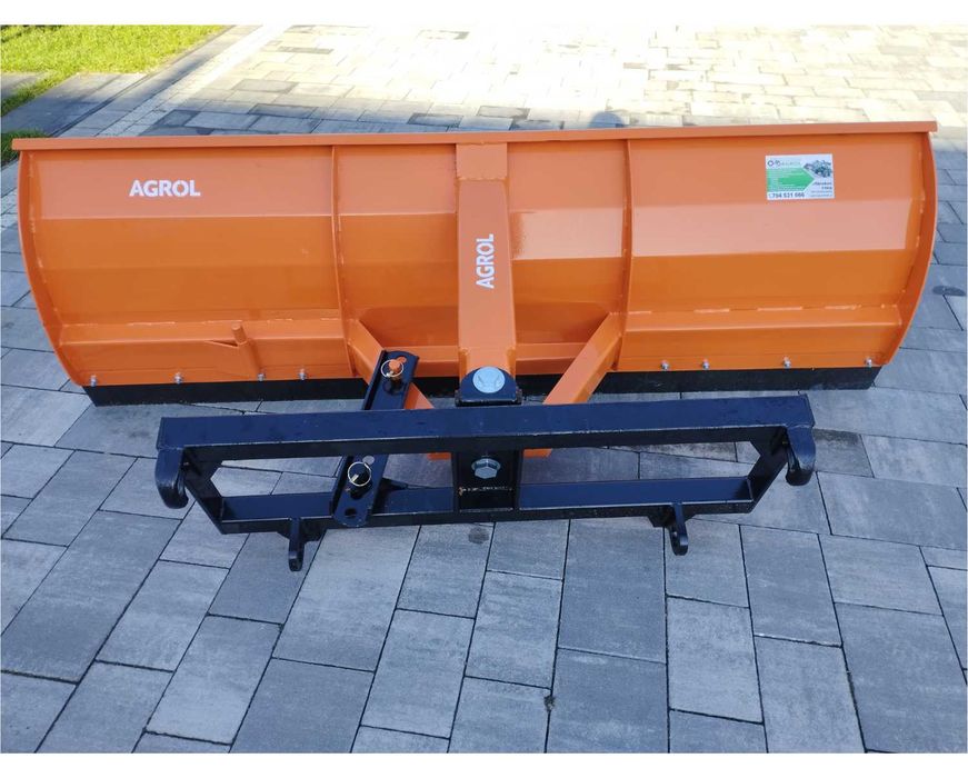 Śnieżny pług mocowanie na euroramkę do tura ładowacza czołowego