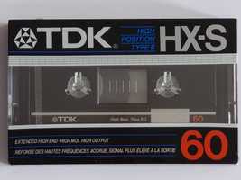 TDK HX-S 60 model na rok 1986/1987 rynek Amerykański