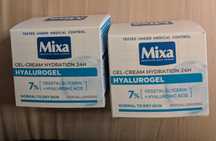 2 x Mixa hyalurogel krem nawilżający lekki