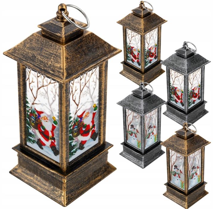 Hit!! Cenowy Latarenki Świąteczne Ruchomy Płomień LED