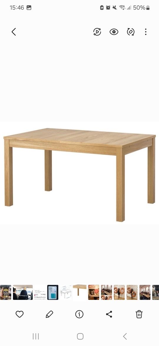 Mesa de jantar em pinho