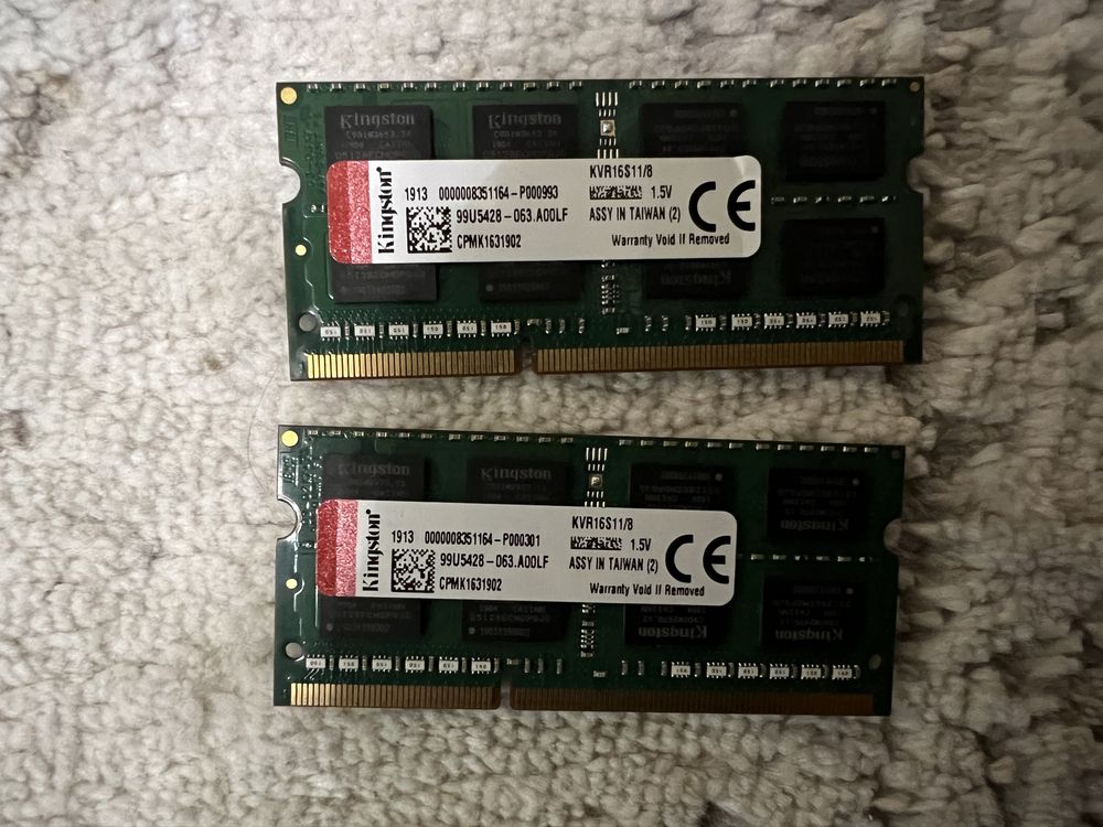 ОЗУ Kingston kvr16s11/8 8gb ddr3