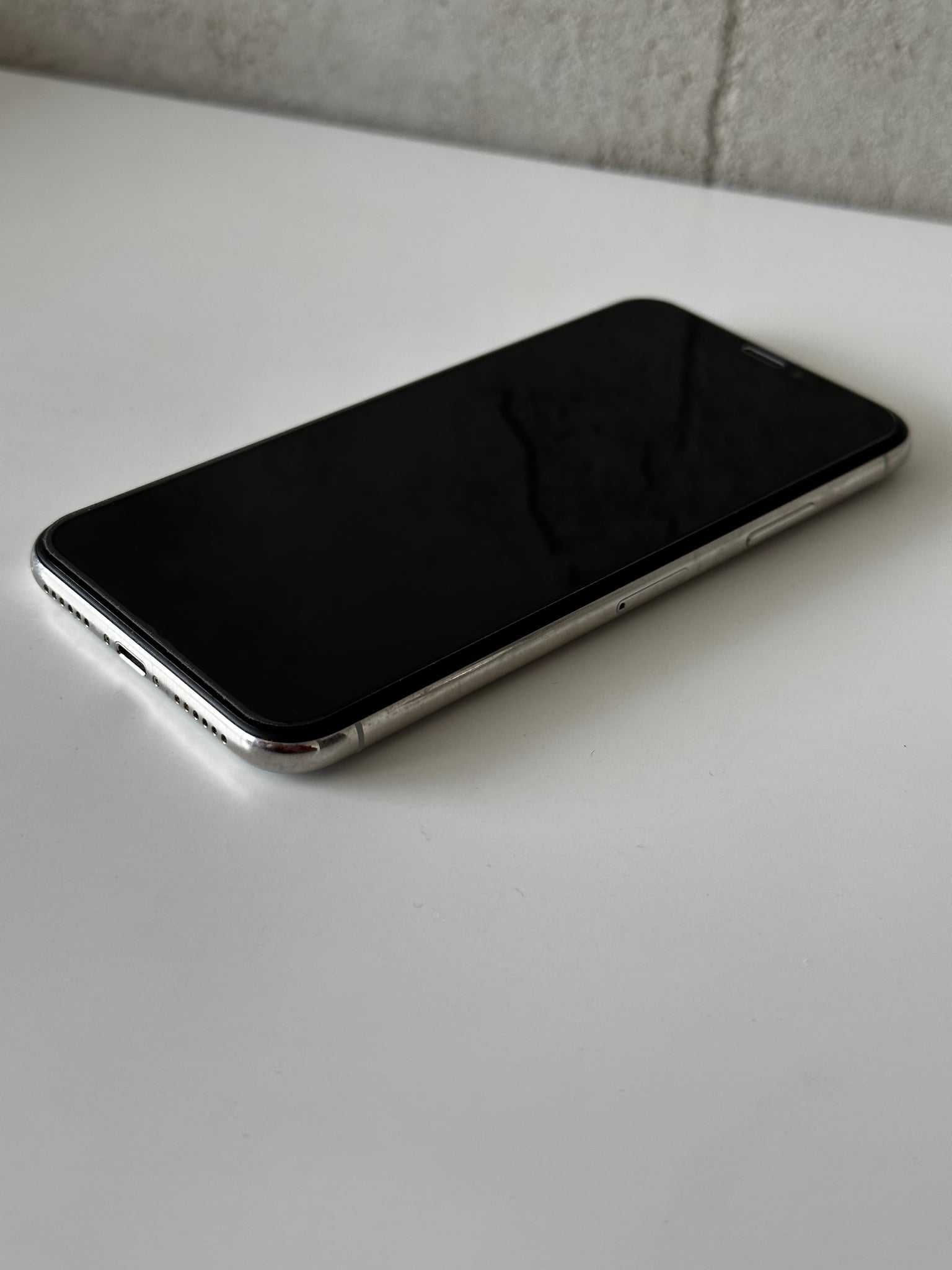 iPhone X 256GB srebrny Silver STAN IDEALNY ładowarka telefon iPhone 10