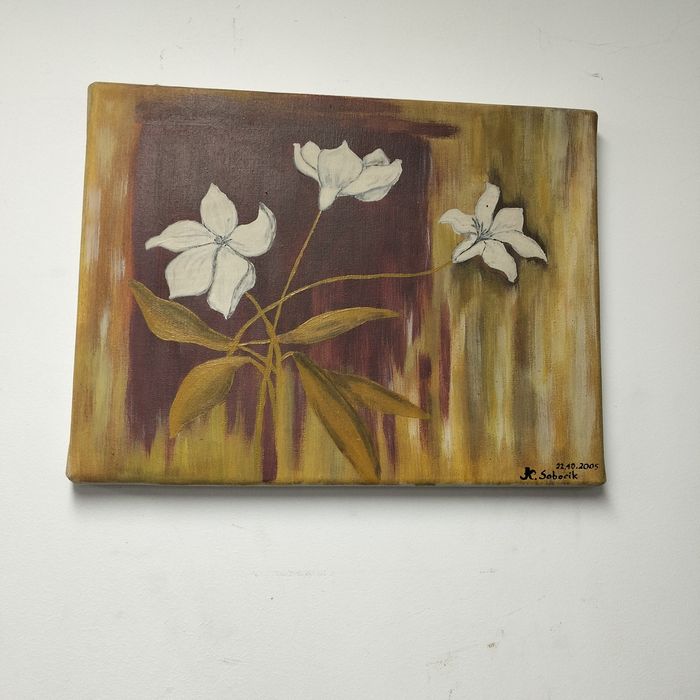 Stary obraz malowany Sobocik