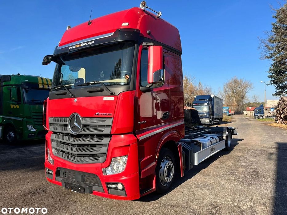 Mercedes-Benz ACTROS 1833 L nR | GigaSpace | Euro-6 |  Rama BDF & Rozstaw 5800 m &  Firana 7,70 M ** Jak Nowy **
