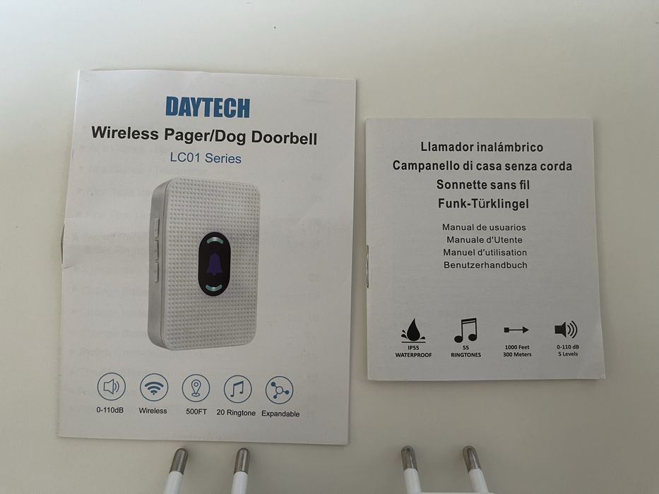 Campainha Wireless sem fios Daytech