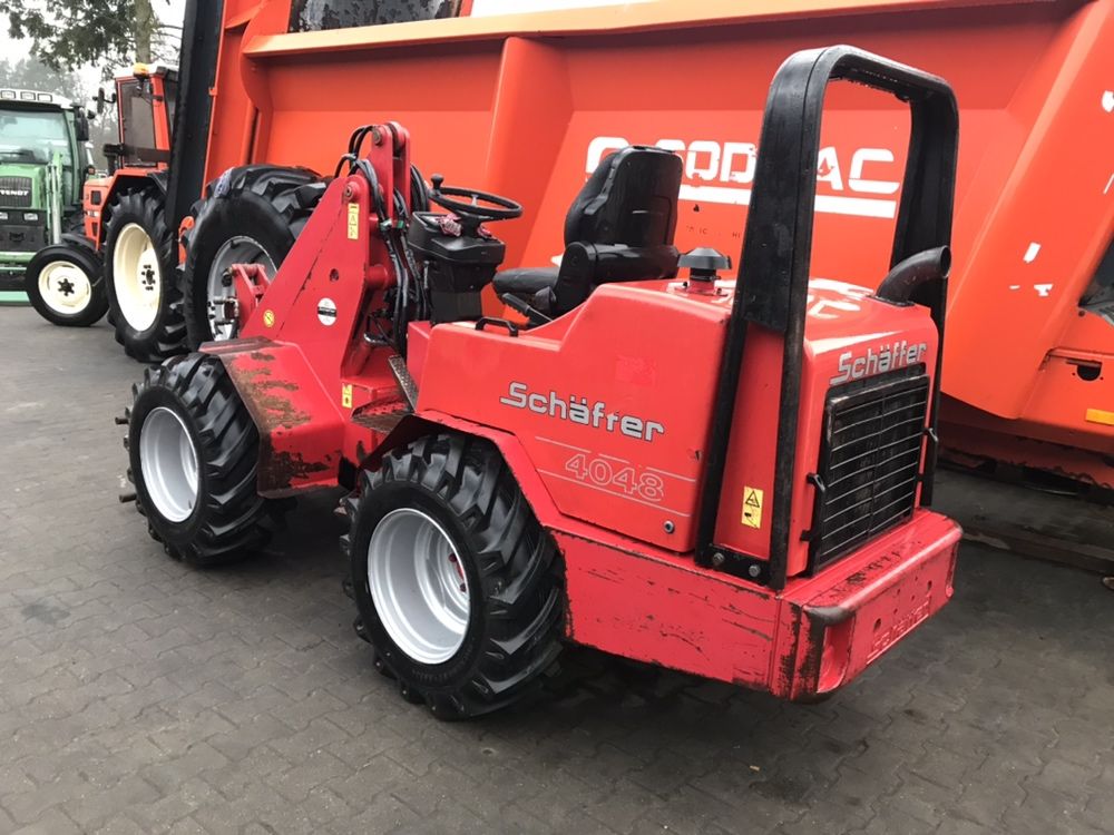 Ładowarka mini ładowarka Schaffer 4048 Weidemann nowe opony zNiemiec