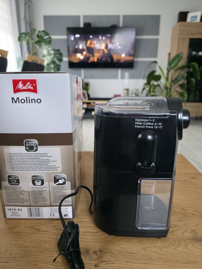 Automatyczny młynek do kawy Melitta Molino gwarancja