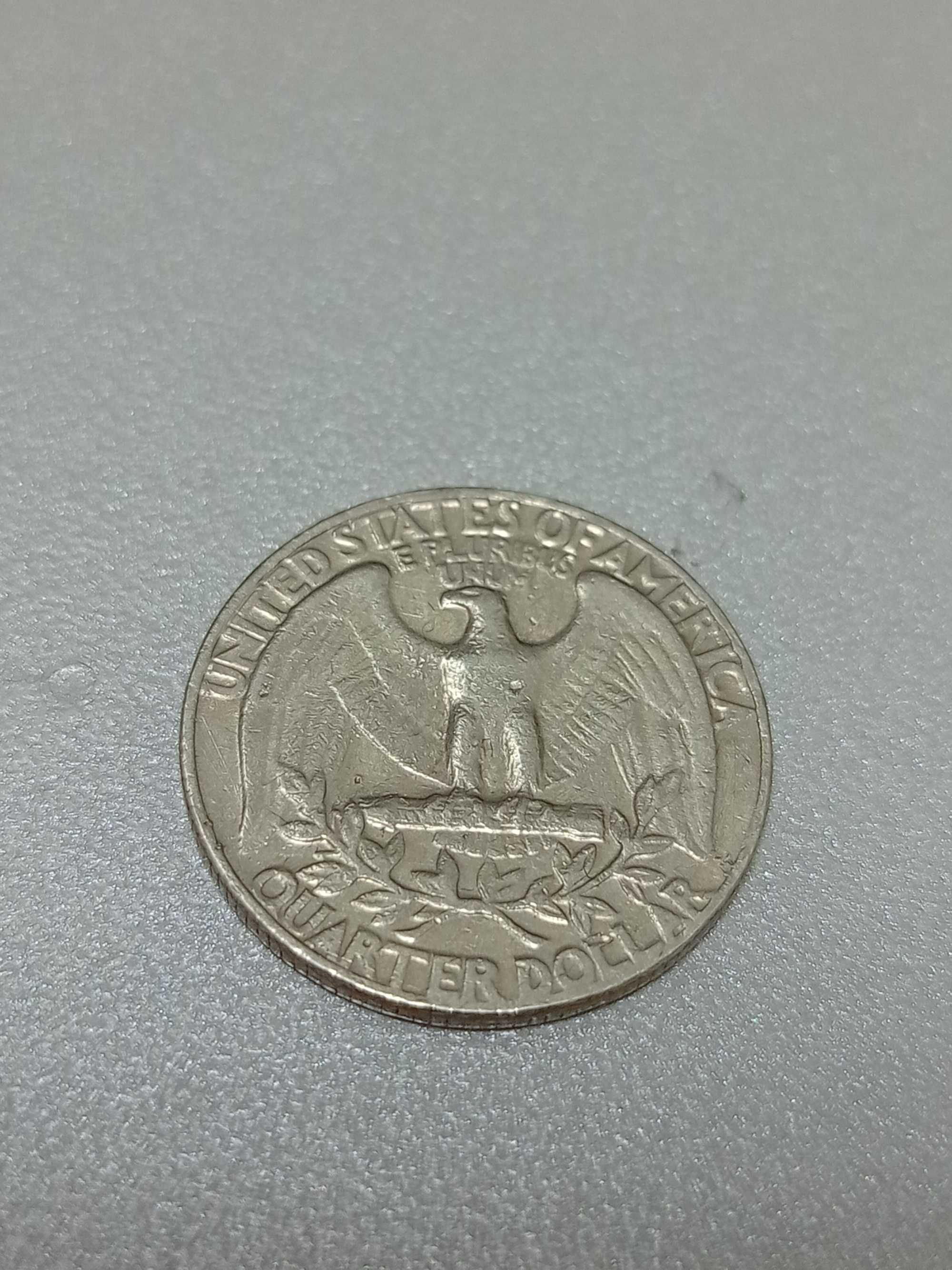 Монета quarter dollar 1974, liberty 1974 ( 25 центов, 1/4 доллара )