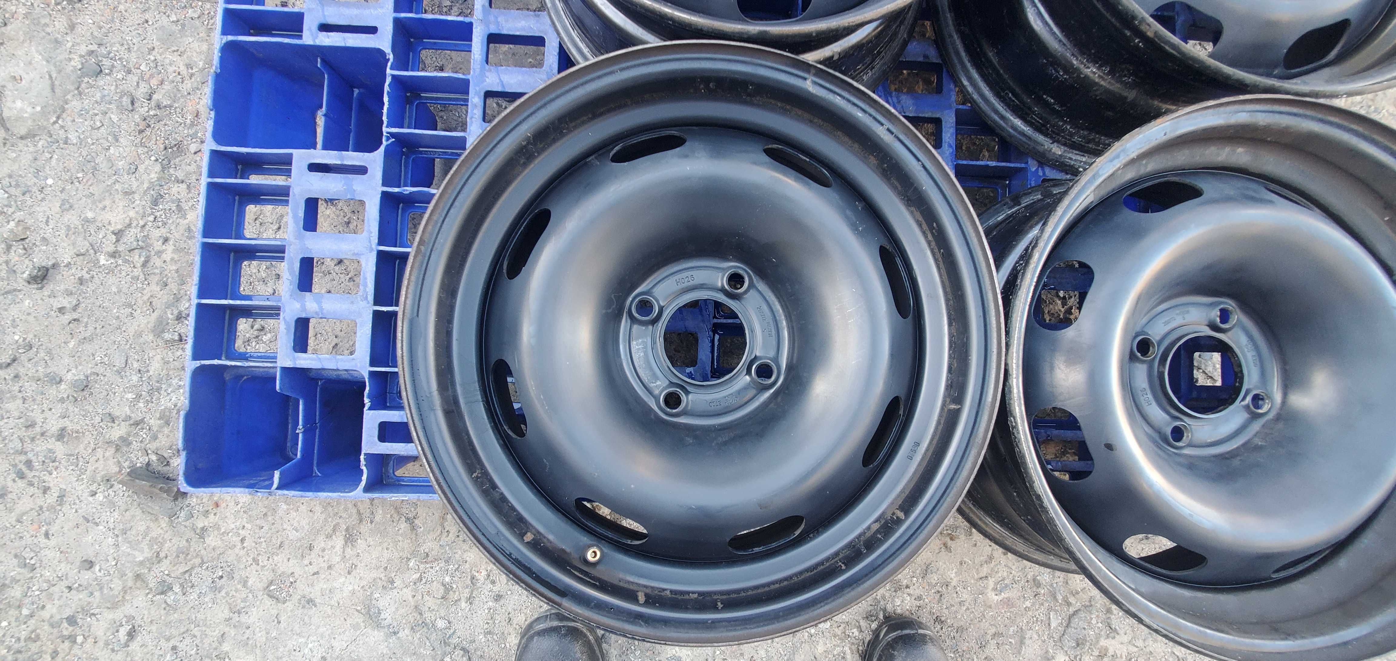 Диски 4 108 R15 Peugeot, Citroen 6,5J, ET20, ET27, 2 компл Оригінал