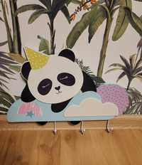 wieszak dziecięcy drewniany home&you panda