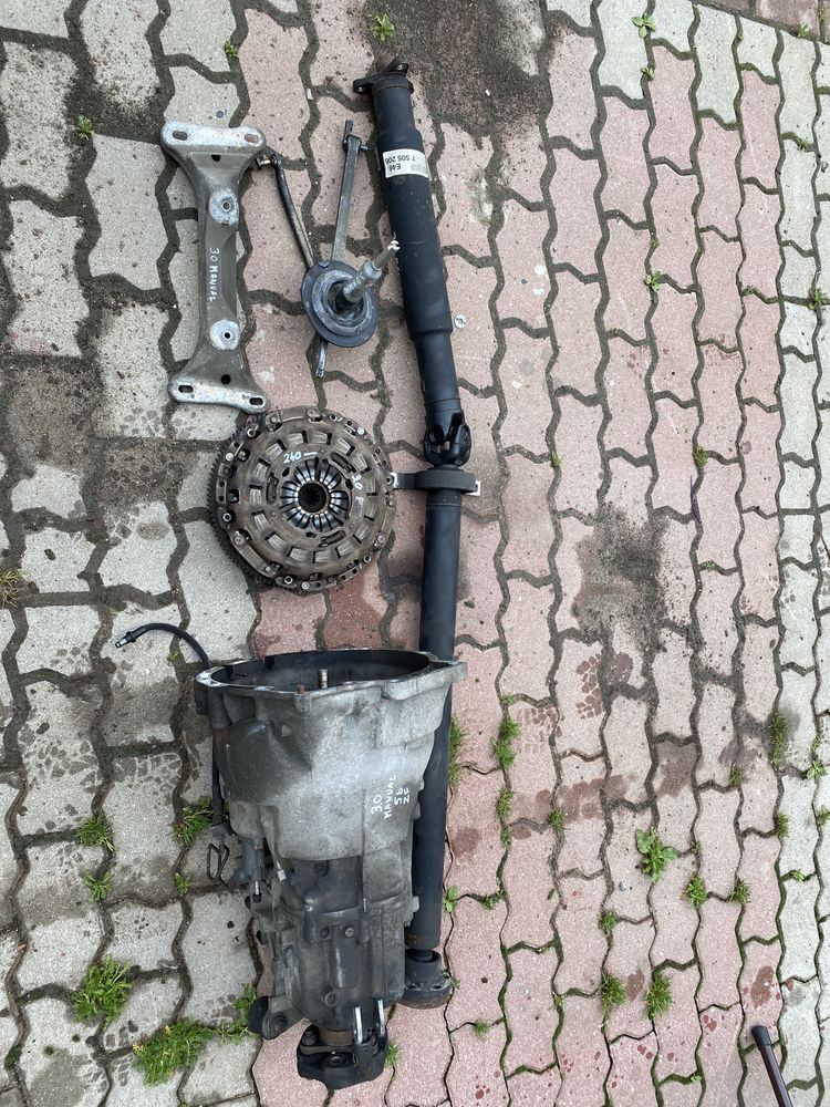 Swap skrzynia biegow manual m54b30 wal wybierak sprzeglo bmw e46 5b ZF