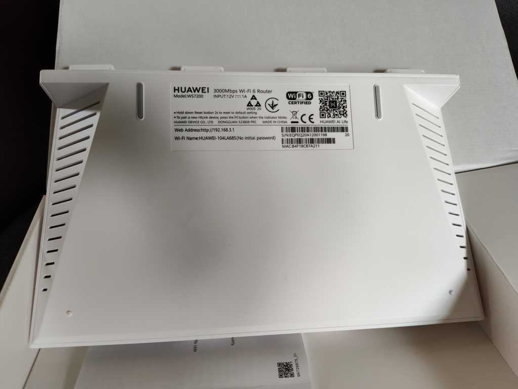 Router Huawei AX3 Dual-Core 3000 Mbps