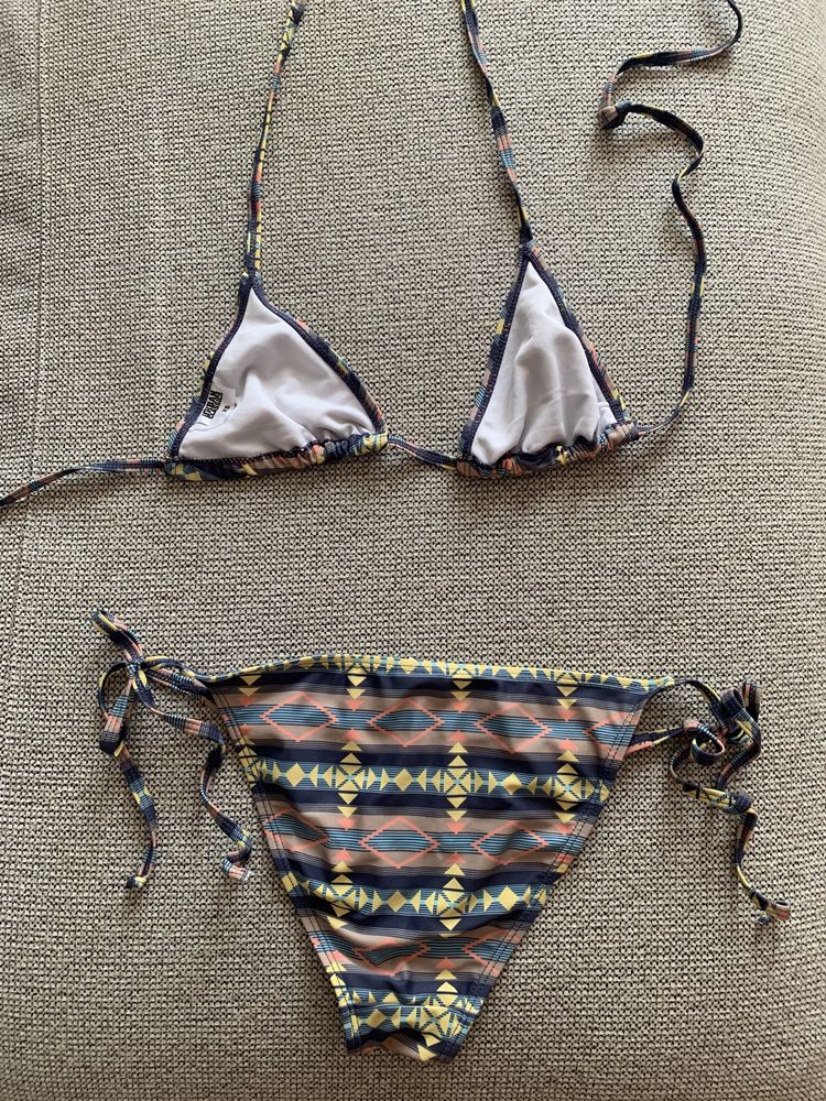 Urban Classics xs 34 bikini aztec aztecki etno miękkie wiązane