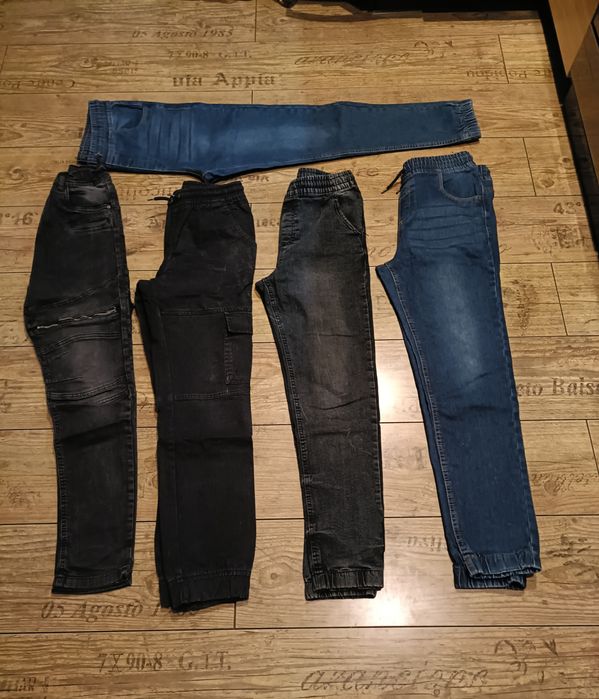 TANIO-spodnie jeansy chłopięce 164-170