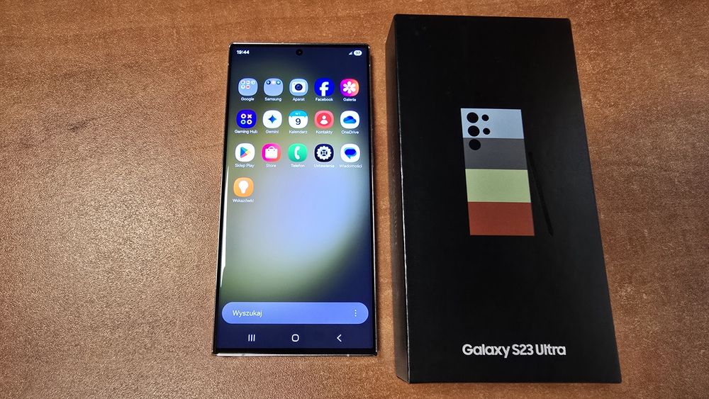 Samsung Galaxy S23 Ultra Dual Sim 512GB/12GB RAM limonkowy, stan bdb