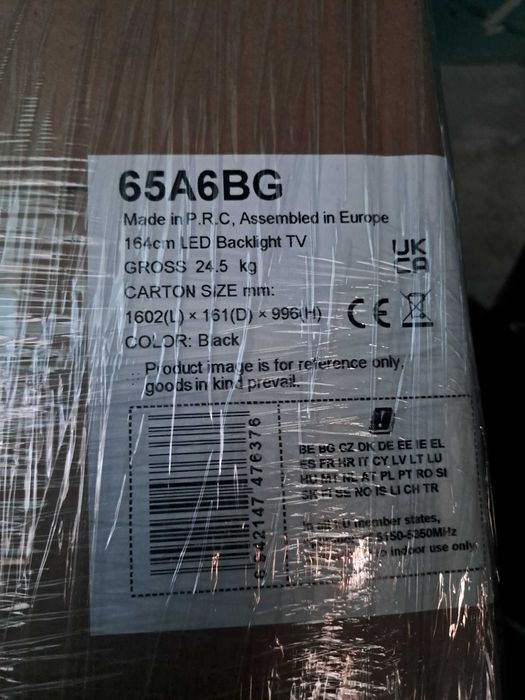 TV HISENSE 65" (65A6BG) LED Smart TV 4K Excelente Estado