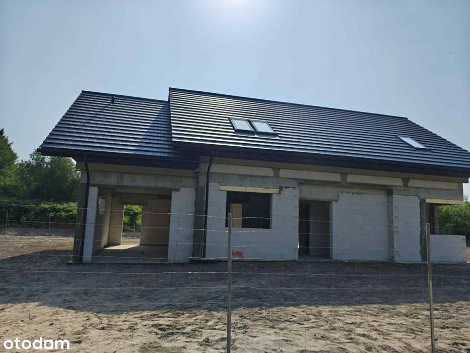 Dom na sprzedaż • Stan surowy otwarty • Działka 12,5 ar