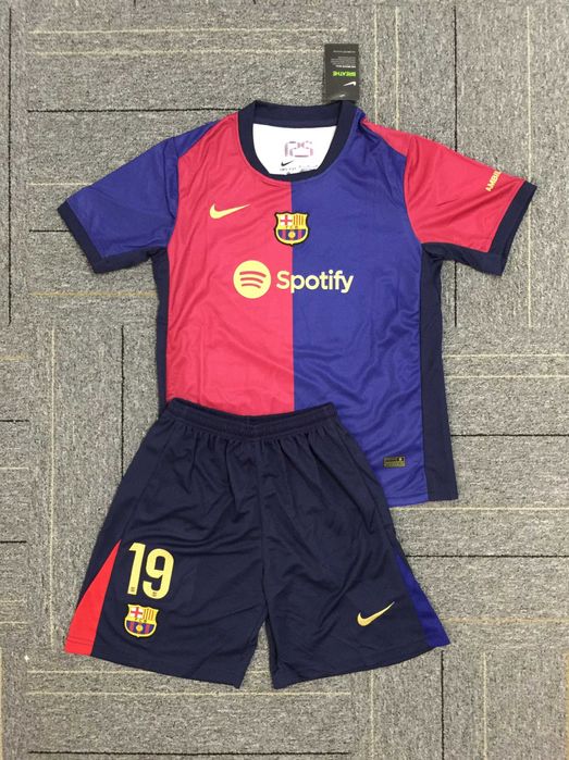 NOWOŚĆ!_Barcelona_Komplet_24/25_Home_#19_Lamine_Yamal_R.22