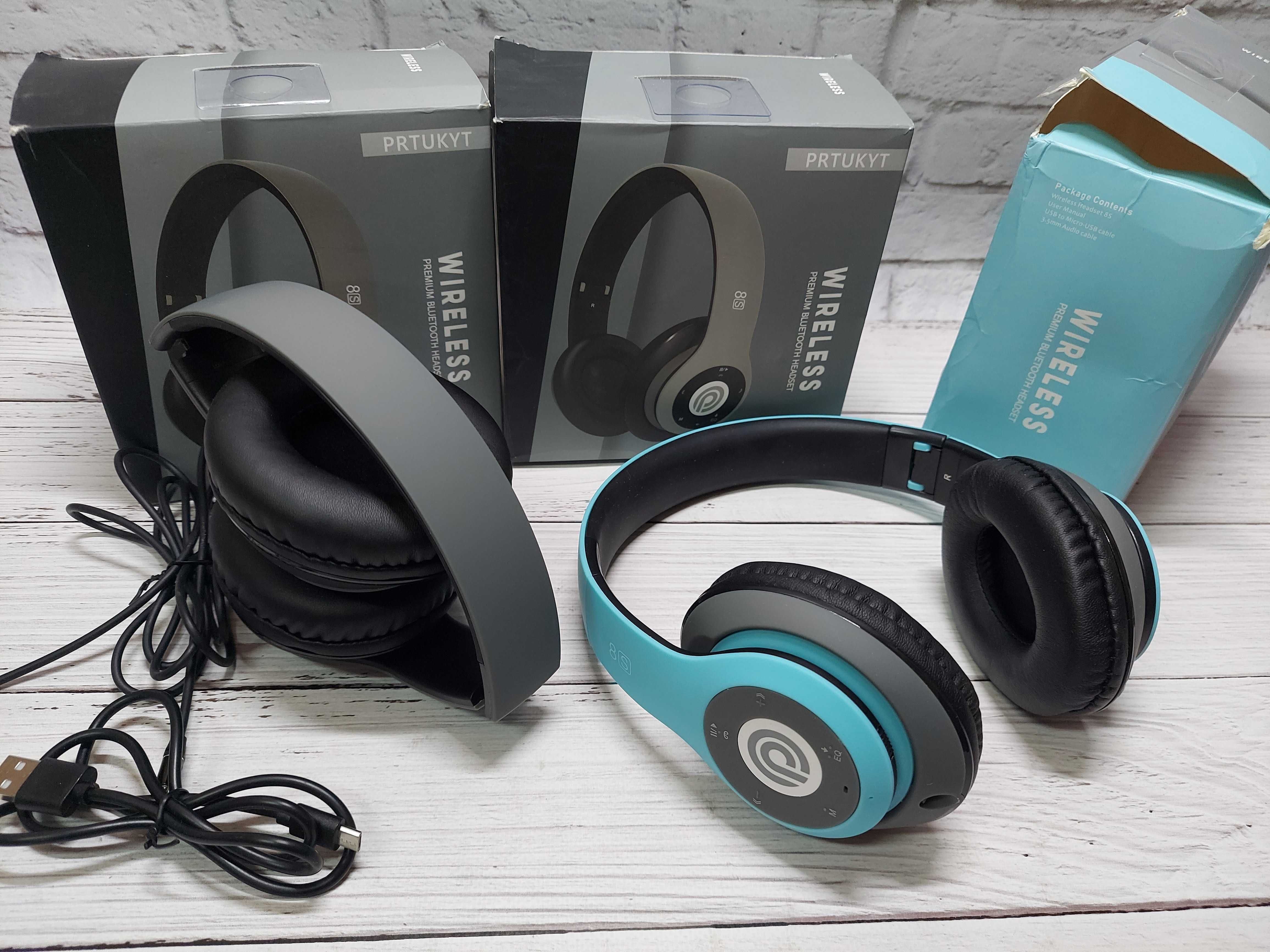 безпровідні навушники prtukyt wireless s8 Накладні