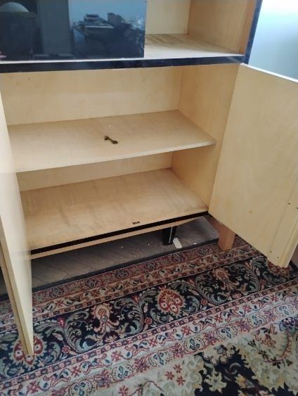 Kredens meblościanka szafa biurko krzeslo zestaw