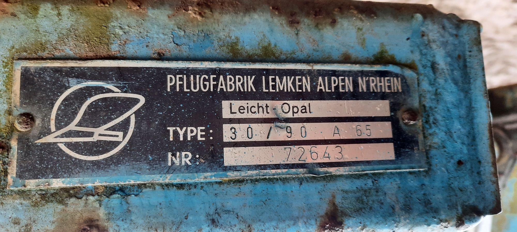 Lemken opal 90 2+1